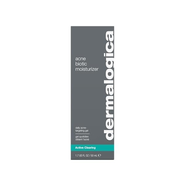 Dermalogica Breakout Biotic Moisturizer 50ml - Hydratant à lacide salicylique et niacinamide. Traite les imperfections, équi ...