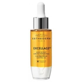 Institut Esthederm Excellage Huile de Nuit Chrono-Réparatrice 30 ml Crème Jour et Nuit