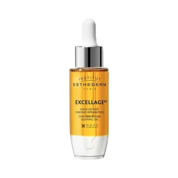 Institut Esthederm Excellage Huile de Nuit Chrono-Réparatrice 30 ml Crème Jour et Nuit