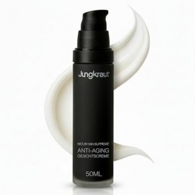 JUNGKRAUT Mountain Supreme Intense Cream Crème anti-âge riche pour homme 50 ml Pour une peau renforcée, plus ferme, réduit le...