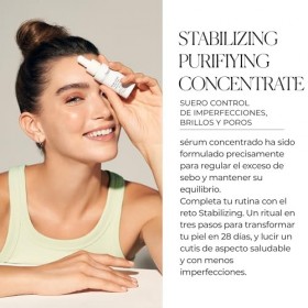 Natura Bissé Concentré Purifiant Stabilisant | Sérum Visage avec Acide Salicylique et Niacinamide | 30 ml Crème Jour et Nuit