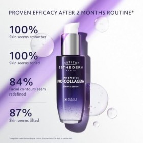 Institut Esthederm - Intensive Pro-Collagen+ - Serum Fermeté Visage & Cou - Texture Gel, Sans Fini Gras - Flacon Pompe 30ml C...