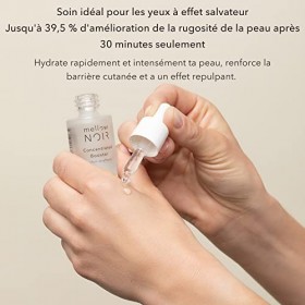 mellow NOIR Trio de Soin du Visage | Végan, Climatiquement Neutre, Naturel, Certifié | Hydratant Visage, Sérum Vitamine C et ...