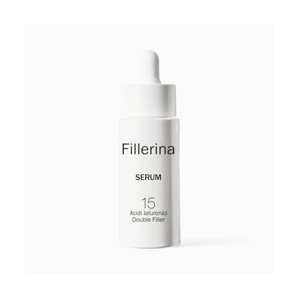 Fillerina 15HA Sérum Concentré Effet Lifting Anti-Rides Intensif Visage Combleur de Rides Profondes Hydratation Intense Grade...