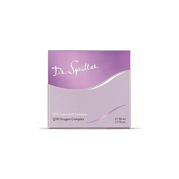 Dr. Spiller - Complexe doxygène Q10 - Crème pour le visage 24 heures - Fournisseur dénergie pour les peaux fatiguées et str