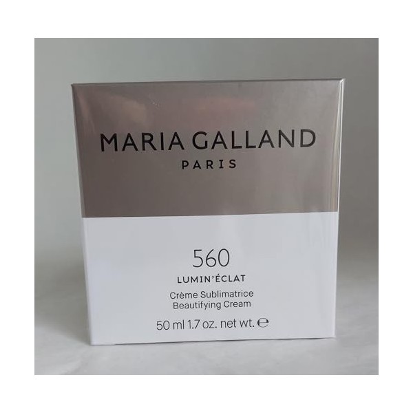 Maria Galland 560 - Crème Sublimatrice LuminEclat - 50 ml Crème Jour et Nuit