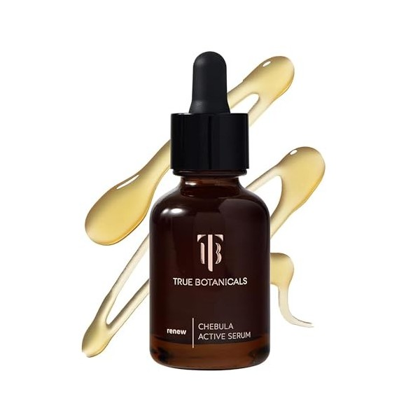 True Botanicals - Sérum naturel Chebula Active | Soin de la peau propre, non toxique et naturel 30 ml