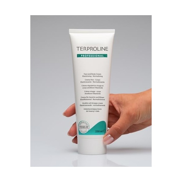Synchroline - Terproline Professional Crème Visage et Corps 250 Ml Élastifiante et Nourrissante Post Traitements Esthétiques ...