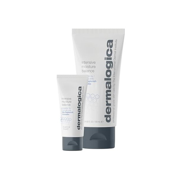 Dermalogica Intensive Moisture Balance 100ml+15ml - Crème nourrissante riche pour peaux sèches, à lacide hyaluronique et cér ...