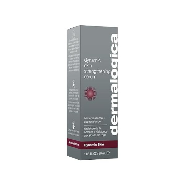 Dermalogica Dynamic Skin Strengthening Serum 30ml - Sérum fortifiant barrière cutanée aux peptides et à l acide hyaluronique ...