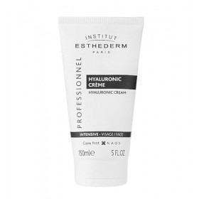 Institut Esthederm - Crème MAXI Visage Hyaluronic - Crème Acide Hyaluronique SOS Rides, Déshydratation Intense – Pour une Pea...