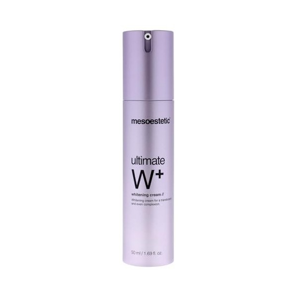 Ultimate W Plus Whitening Cream by Mesoestetic for Unisex - 1.69 oz Cream