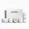 PIN UP SECRET - Coffret Découverte Visage - Savon, Crème, Peeling, Soin Exfoliant et Masque - 5 produits - Visage Revitalisé ...