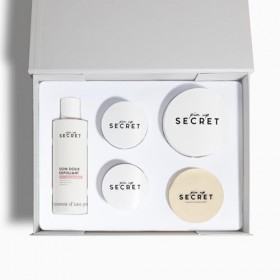 PIN UP SECRET - Coffret Découverte Visage - Savon, Crème, Peeling, Soin Exfoliant et Masque - 5 produits - Visage Revitalisé ...