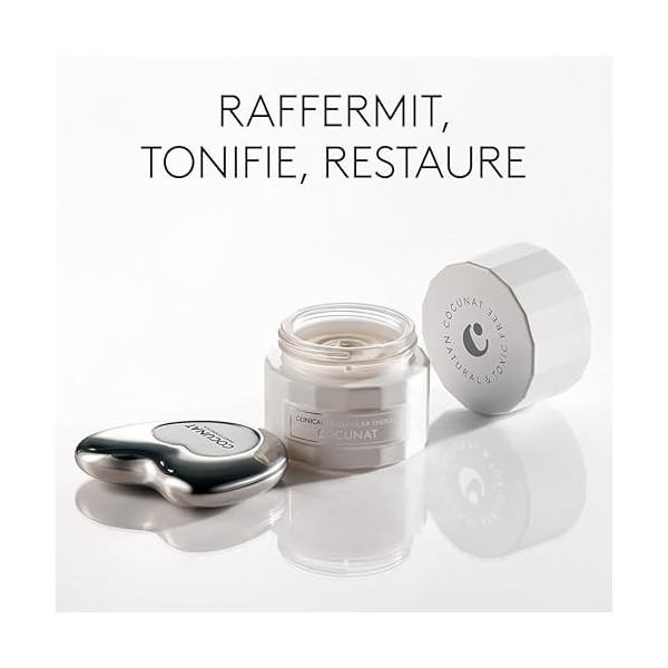 COCUNAT - CLINICAL MOLECULAR THERAPY - Crème Anti-Âge Lifting - Traitement Anti-Âge - Tense, Raffermit, Restaure - Combat les...