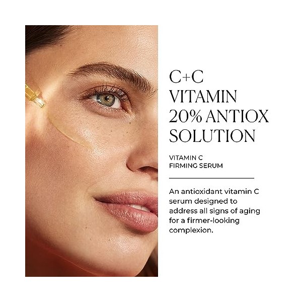 Natura Bissé C+C Vitamin 20% Antiox Solution | Sérum Facial Raffermissant à la Vitamine C, à lAlpha-Arbutine, à la Carnosine ...