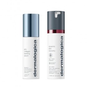 Dermalogica Duo Fermeté & Protection - Pro-Collagen Banking Serum 30ml & Dynamic Skin Recovery SPF50 50ml Crème Jour et Nuit