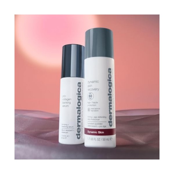 Dermalogica Duo Fermeté & Protection - Pro-Collagen Banking Serum 30ml & Dynamic Skin Recovery SPF50 50ml Crème Jour et Nuit