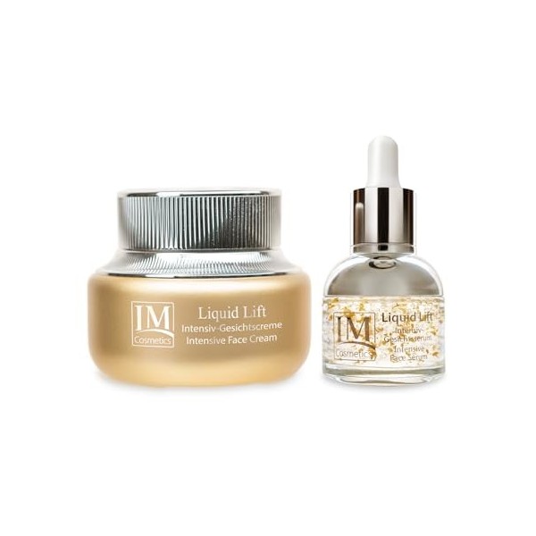 IMC Liquid Lift Lot de 2 crèmes et sérums intensifs pour le visage – Développé avec le Dr Michaela Fuchs