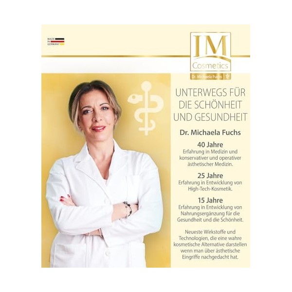 IMC Liquid Lift Lot de 2 crèmes et sérums intensifs pour le visage – Développé avec le Dr Michaela Fuchs