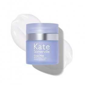 Kate Somerville Crème hydratante au lait de chèvre – Hydratation quotidienne en profondeur pour peaux sèches, serrées et sens