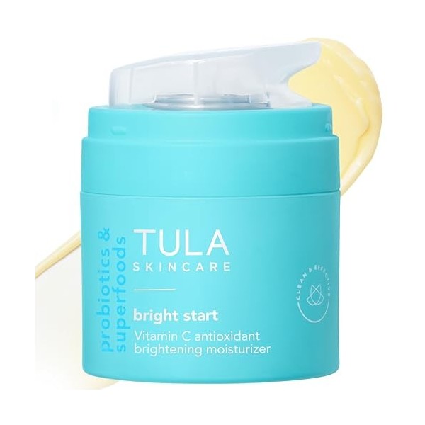 Tula Skin Care Bright Start Vitamine C Antioxydant Brightening Hydratant Crème Gel Cream, Brightens, Hydrates & Provides Anti