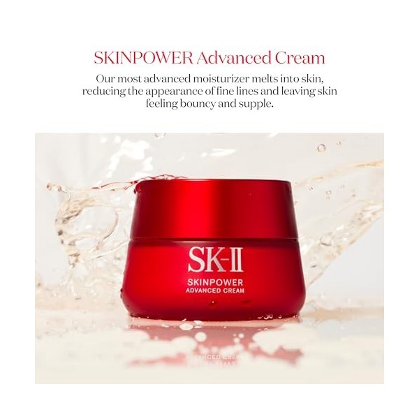 Skinpower Advance Cream by SK-II for Unisex - 2.7 oz Cream