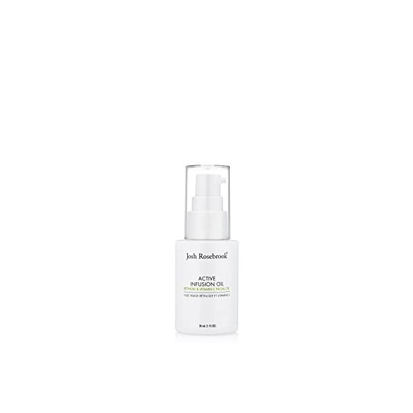 Josh Rosebrook - Active Infusion Oil Retinoid & Vitamin C Facial Serum Improves Skin Texture & Tone, Reduces Fine Lines, Incr...