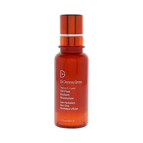 Vitamin C Plus Lactic Oil-Free Radiant Moisturizer by Dr. Dennis Gross for Women - 1.7 oz Moisturizer Crème Jour et Nuit