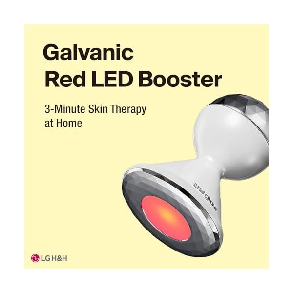 GANGNAM GLOW Sérum à la vitamine C 300 ml lot de 2 + booster LED rouge galvanique – Soin de la peau coréen I Sérum à la vit C...