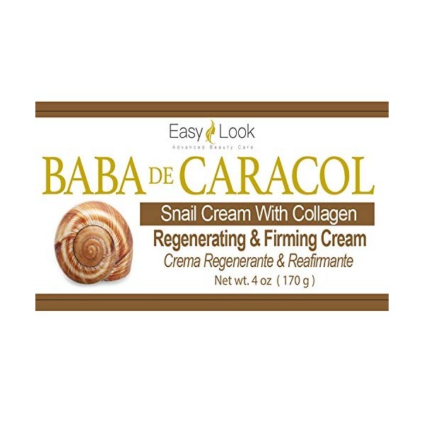Baba de Caracol - Crème régénérante et réparatrice au collagène - Crème régénérante et régénérante