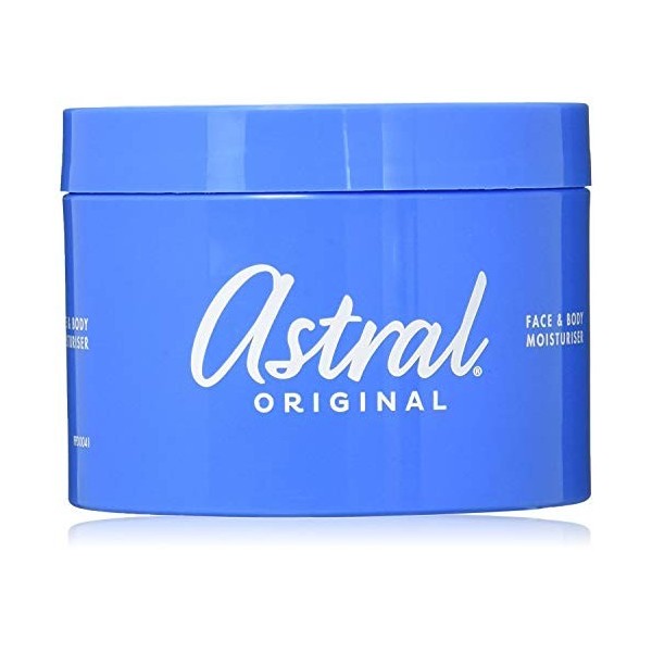 Astral Original Moisturising Cream, 500 ml Pack of Two 