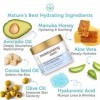 Face Moisturizer for Dry Skin - Extra Hydrating 16-in-1 Age Defense Facial Cream With Manuka Honey, Cocoa Butter, Avocado Oil