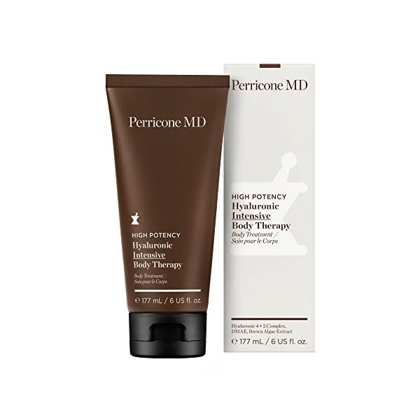 Perricone MD High Potency Hyaluronic Intensive Body Therapy 177ml - Lightweight Hyaluronic Acid Body Therapy – Reduces Crepin