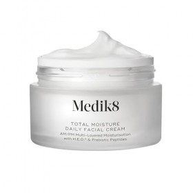 Medik8 Total Moisture Daily Facial Cream – Hydratant à lAcide Hyaluronique,Crème de Jour et de Nuit pour le Visage, Hydratat