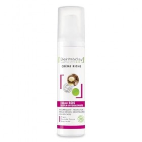 Dermaclay Creme Sos Ultra Hydratante Jour Bio 50ml Crème Jour et Nuit