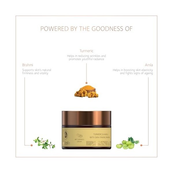 SOULTREE CREMA FACIAL REGENERADORA curcuma amla – crème visage qui hydrate et lisse la peau, peut servir de soin de jour comm