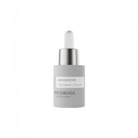 BIODROGA Medical Institute Skin Booster 15 % de vitamine C Sérum 15 ml – Sérum pour le visage, soin de la peau, antioxydants,