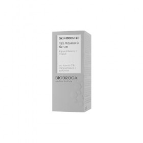 BIODROGA Medical Institute Skin Booster 15 % de vitamine C Sérum 15 ml – Sérum pour le visage, soin de la peau, antioxydants,
