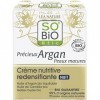 SOBIO - Crème Nutritive Redensifiante à lHuile Précieuse dArgan pour Peaux Matures - 50ml, Nourrit en Profondeur et Redens