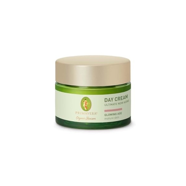 PRIMAVERA Crème de jour Ultimate New Aging 30 ml Cosmétique naturel Crème pour le visage efficace pour les peaux matures et e