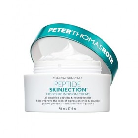 Peter Thomas Roth Peptide Skinjection™ Crème hydratante rechargeable – Crème anti-âge pour le visage avec peptides, hydratati