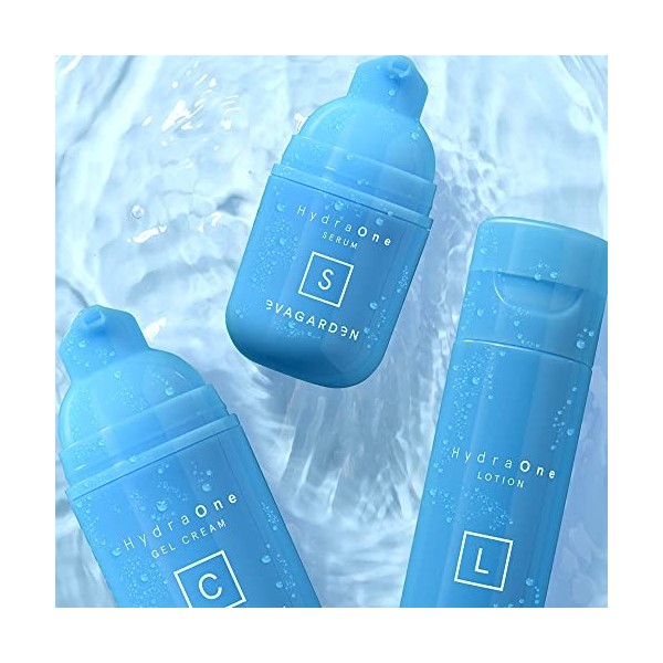 EVAGARDEN HydraOne Face Gel Cream - Refreshing Formula Balances Skin Moisture - Triple Action Complex Nourishes Deeply - Ligh...