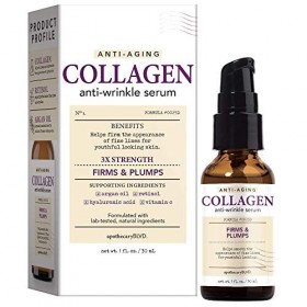 Apothecary Blvd Le collagène Sérum Anti-rides 30ml