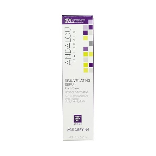ANDALOU NATURALS Age Defying Plant-Based Retinol Serum, 1 OZ Crème Jour et Nuit