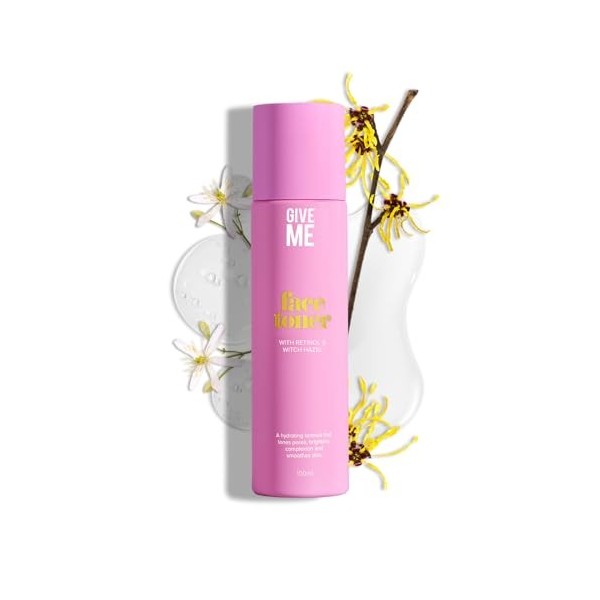 Give Me Cosmétique pour le visage à lhamamélis | Réduit les rides et ridules