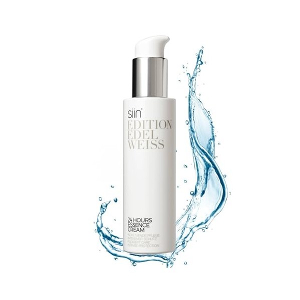 siin 24h Essence Crème anti-âge pour le visage contre les rides de toutes sortes – Crème anti-rides de qualité supérieure ave
