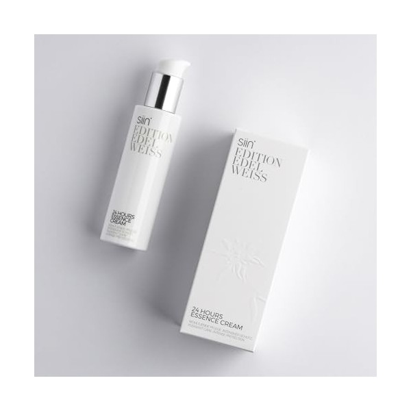 siin 24h Essence Crème anti-âge pour le visage contre les rides de toutes sortes – Crème anti-rides de qualité supérieure ave