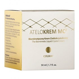 Colway ATELOCREAM MC2 Collagene Biomimétique innovant Creme de cristal liquide Traitement Anti-age de luxe 50 ml