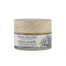 Relais Thalasso Cosmétique® Crème visage Matin Marin - Anti-âge - Hydratant - 50ml Naturalité : 88.19%